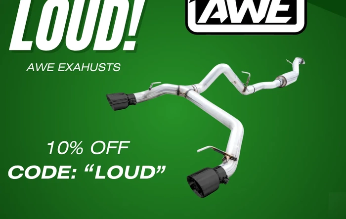 10% Off AWE Exhausts for your Bronco!