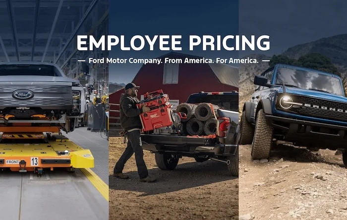 Ford Announces Employee Pricing for all as part of 250th anniversary of America's founding