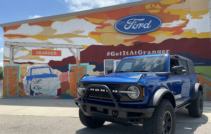 How far did you travel to pick up your Bronco ?