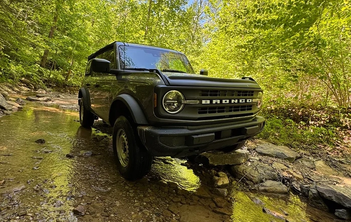 Finally took my Base Bronco off roading