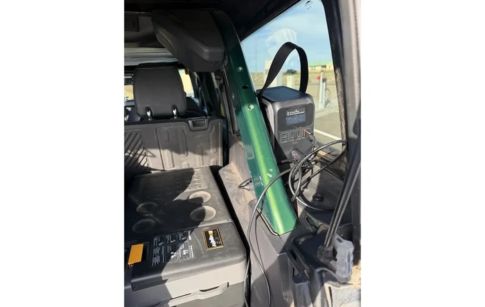DIY custom battery mount Ecoflow Trail 300