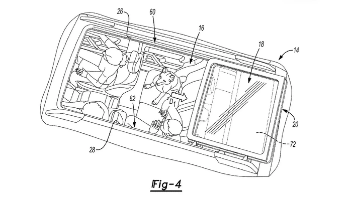Bronco Sliding Glass Roof Revealed In Patent Filing