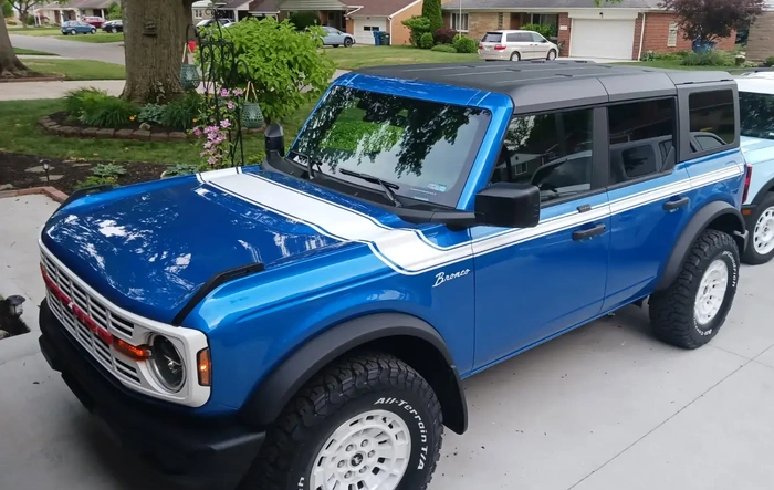 Bronco Big Bend Build (before and after)