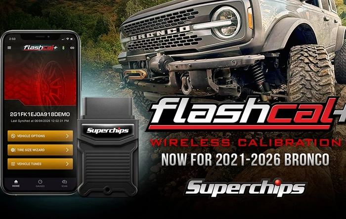 NEW Flashcal+ Bronco Support!
