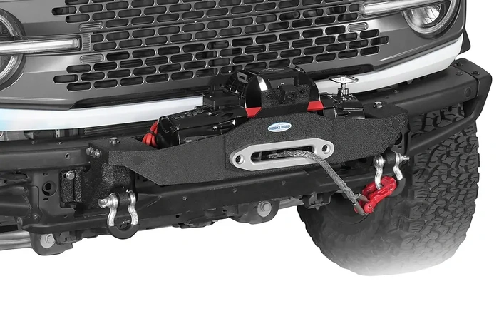 A Winch Plate for Bronco Modular Steel Bumper - Available Soon!
