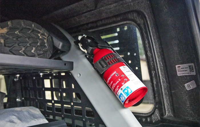 Fire Protection:  Extinguishers: Dry, Halotron, CO2, Element Stick, Blankets, etc... what are you carrying?