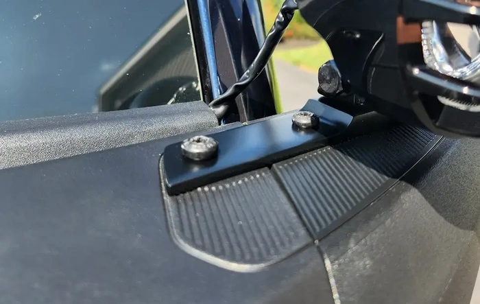 Homemade $8 Ditch Light Brackets DIY