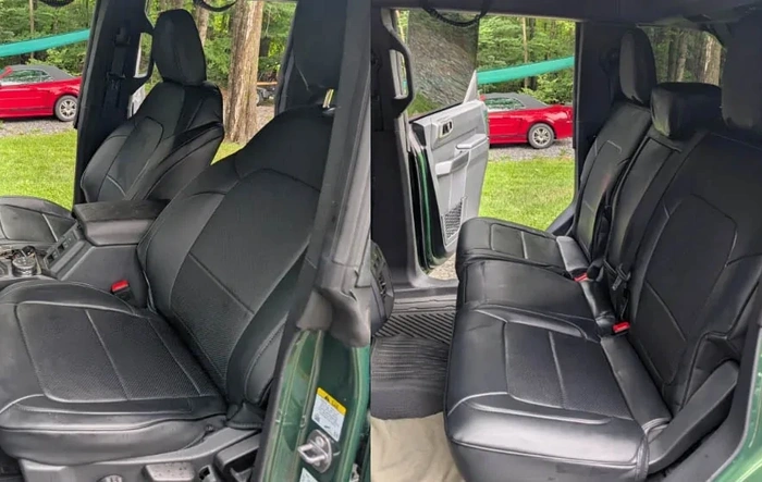 Mabett Seat Covers Installed - Photos & Review
