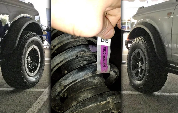 Badlands 33" vs Sasquatch Stance Shots + Suspension Parts Numbers