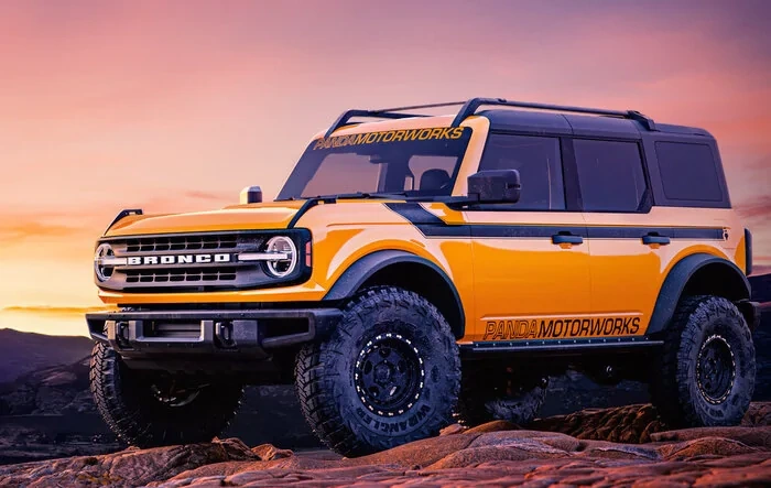 Panda  Motorworks Bronco Render
