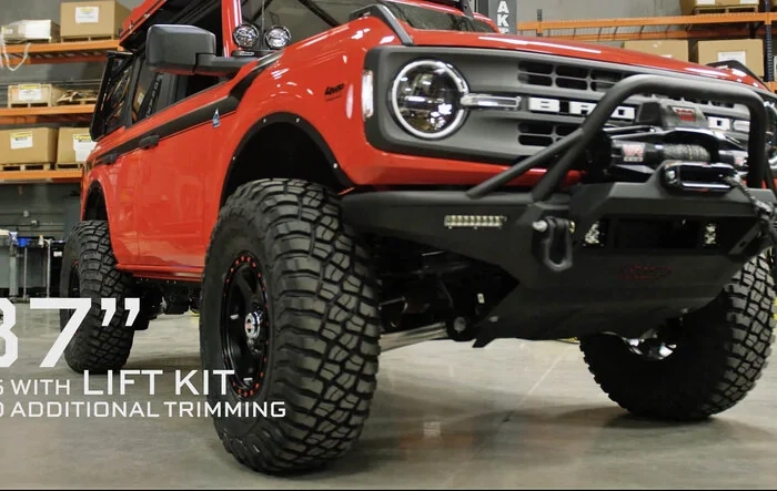 How to Fit 35” or 37” Tires on 2021 Bronco? 4WP Explains