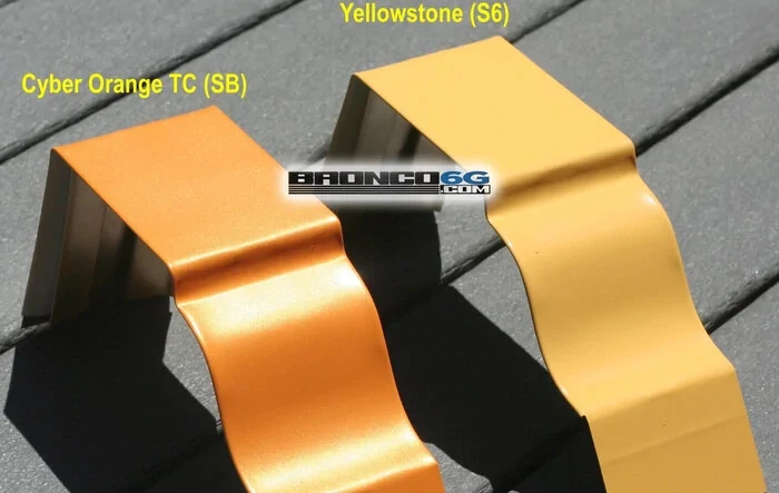 Introducing Yellowstone - New Color for 2022 Bronco