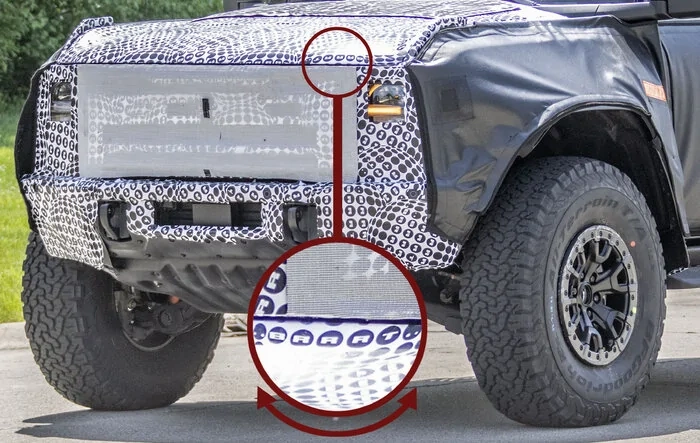 Bronco Raptor / Warthog Video & Pics Show New Details and Camo Easter Egg 🦖