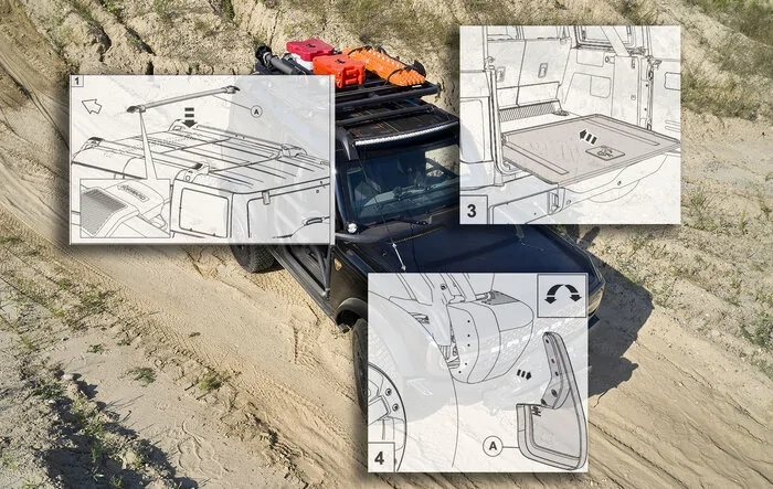 Some Accessories / Parts Installation Instructions Now Available for 2021 Bronco