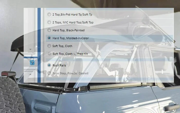 "Soft Top Cloth w/ Prep Kit" Option Spotted in Ordering System as Possible Hard Top Prewire (For Retrofit Install)