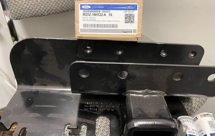 Tow Package arrived - contents inside