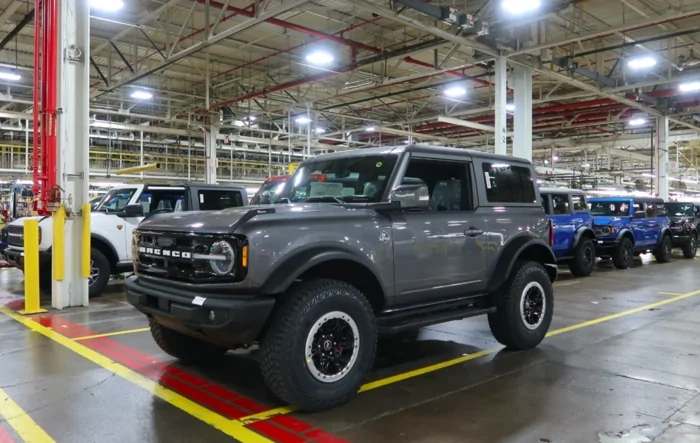 Behind The Scenes Tour of Bronco Production at MAP Factory