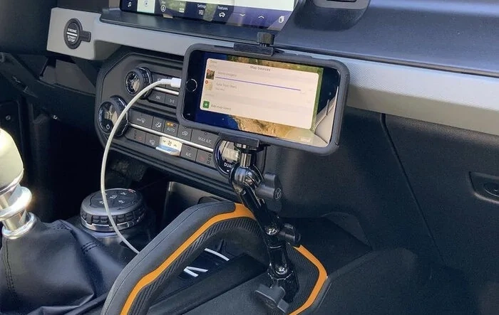 First Bronco bolt accessory -- phone holder by Tackform