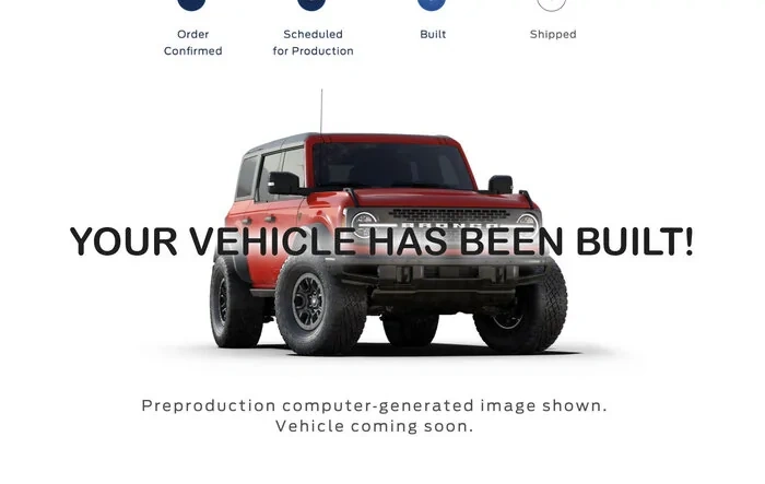 “Your Bronco Has Been Built” Status Thread! 🤩