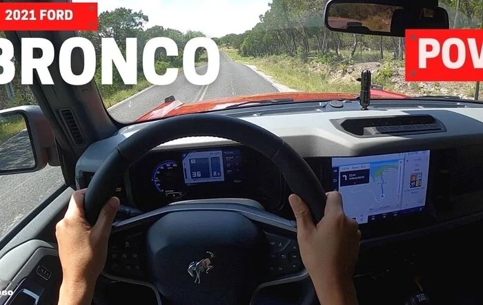 Video: POV on-road driving in 2.3L 7-Speed Bronco