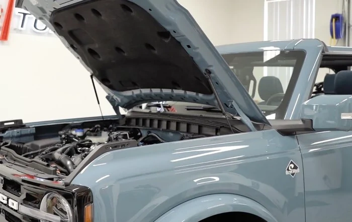 Hood Struts Kit For 2021 Bronco (Available August 1st from Redline Tuning)