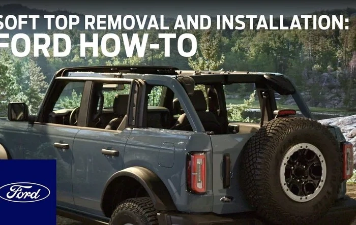 Official Ford Soft Top Removal How-To Video