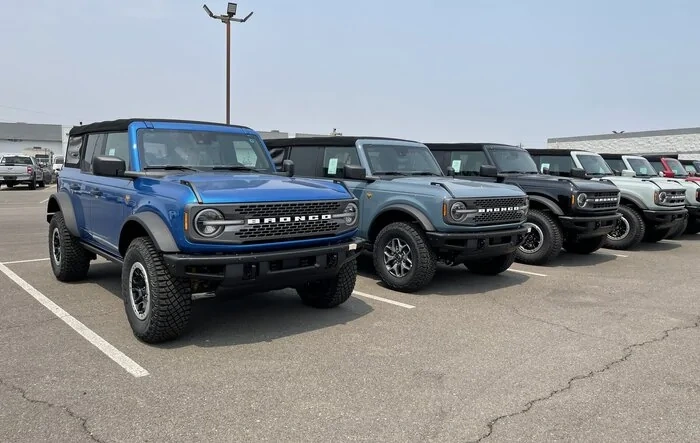 Moab Off-Roadeo Broncos Begin Arriving