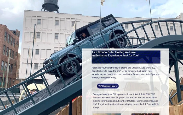 Sneak Peek Chicago Show Bronco Track Built By Vaughn Gittin Jr. [Update: Order Holders Get "Skip The Line" Pass For Test Ride]