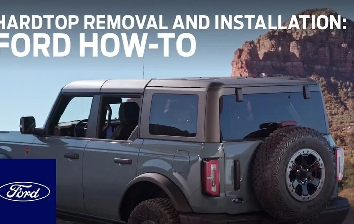 Official Ford How-To Instructions Video: Bronco Hardtop Removal and Installation