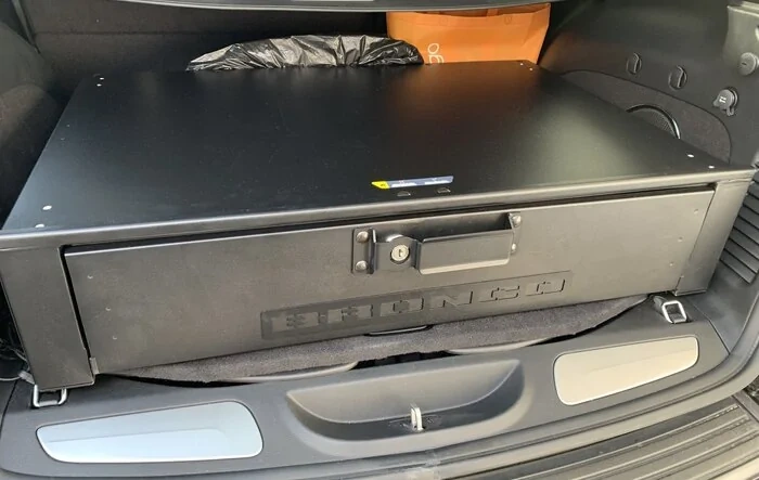 Review & Pics: 2021 Bronco Cargo Area Security Drawer