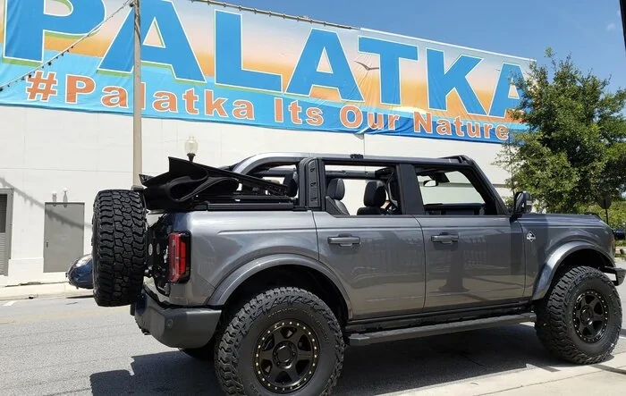 Almost Seduced By The 4-Door Siren's Song -- 4WP Stage 1 Bronco on 2" lift, 35" Mickey Thompson Baja Boss tires & 17" Method wheels