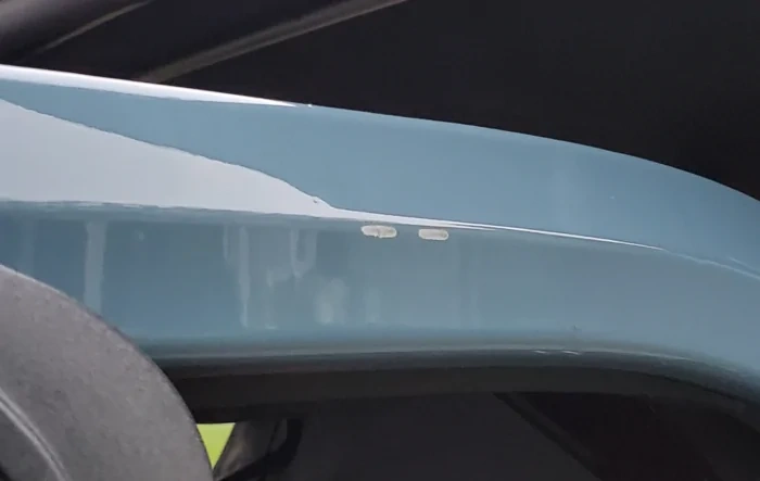 Soft top rubbing and wearing paint on Bronco roll bar [updated with TSB Fix]
