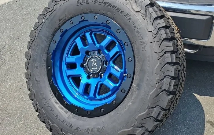 Surprise Bronco Reveal Update: Tires and Wheels Mounted and Balanced!