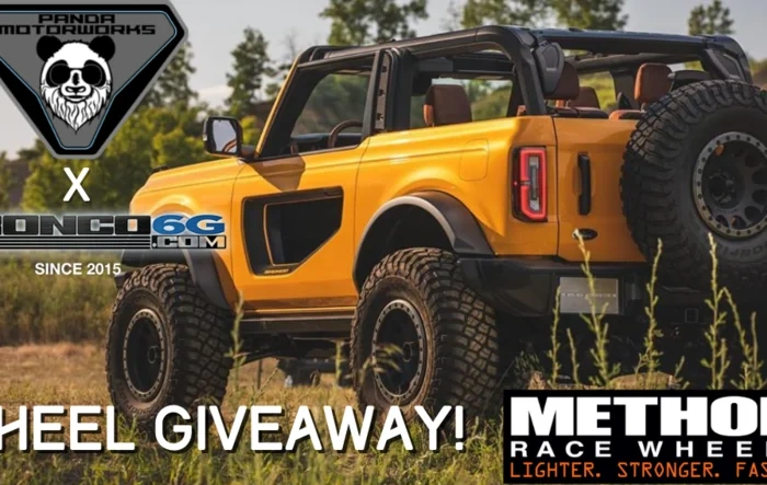 Panda Motorworks X Bronco6G Method Wheels Giveaway! Click to see details!