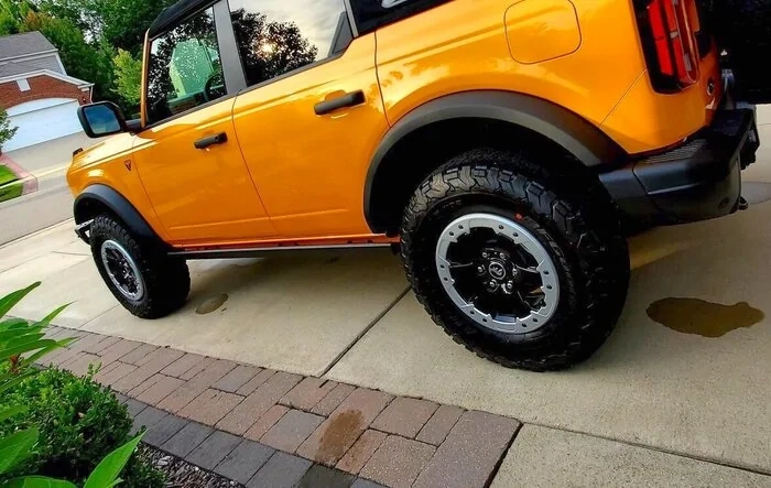 Beadlock Capable Wheels Rings Removal and Color Changed (Powdercoated) - Non-Sasquatch Badlands