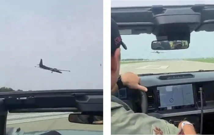 Chasing a U2 spy plane in a Bronco
