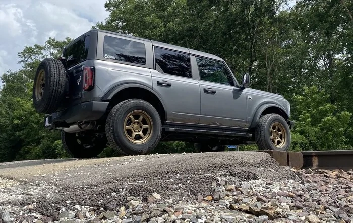 Kansei Off Road Wheels Mounted on Bronco