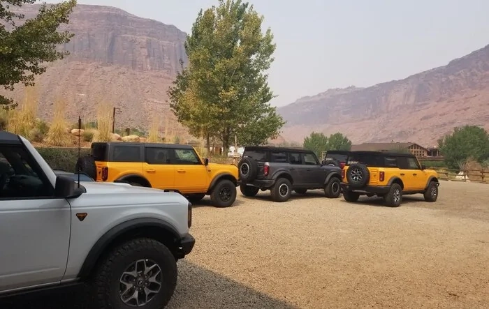 I got to tour the Moab Bronco Off-Roadeo facility today!