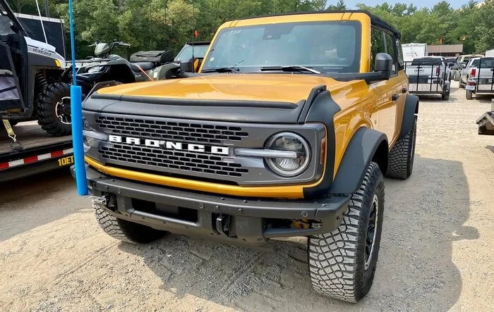 First look at Trail Armor by Lund on 2021 Bronco - Aeroskin Hood Protector, Front Corners and Rear Corners