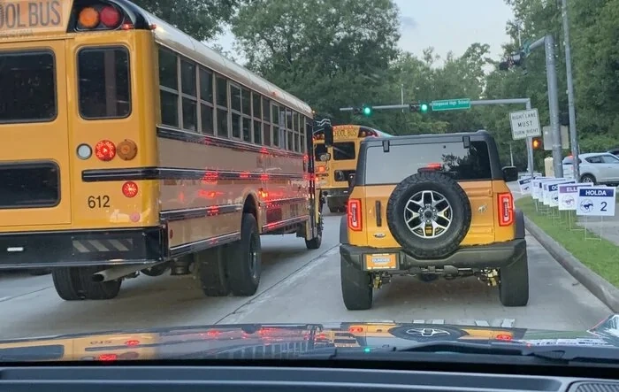 Cyber Orange vs School Bus side-by-side