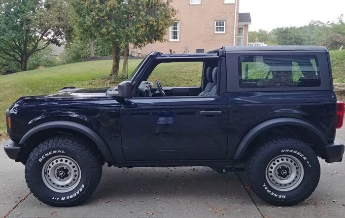 Installed 33 inch tires on stock Base rims - no mods required