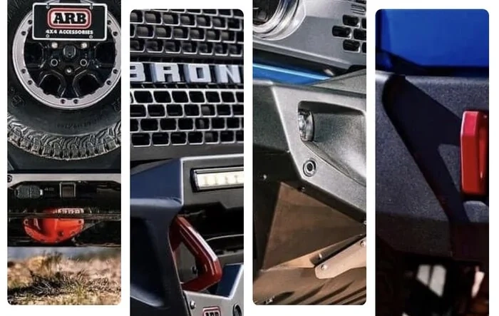 ARB releases pricing for front / rear bumpers and frame mounted sliders for 2021 Bronco