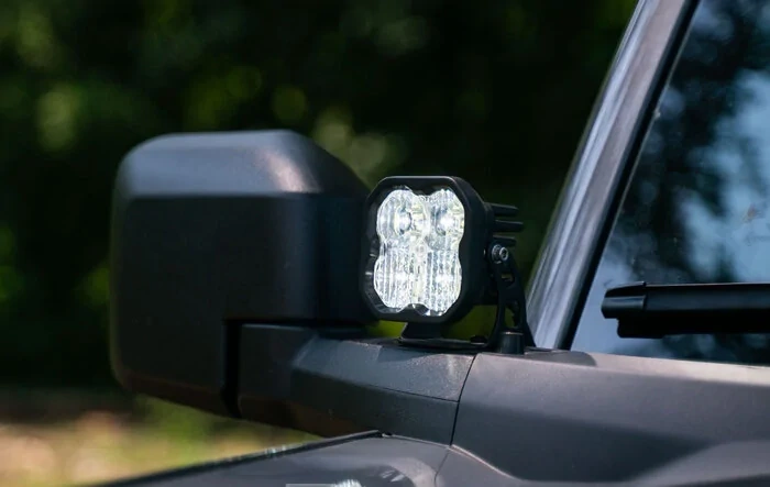 SS3 Ditch Light Kit for 2021 Bronco! Bolts on to Accessory Ready mounting points!