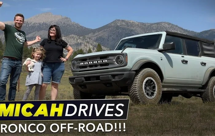 Family goes off-roading for first time in their 2021 Bronco, guided by Mike Levine