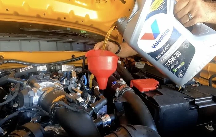 2.7L Bronco Engine Oil Change How-To DIY Video