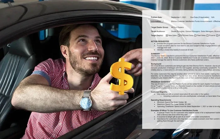 Ford's Bronco Customer Satisfaction Funds Plan Will Help Dealers Manage Order Waits