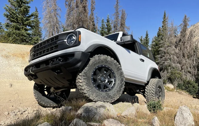 Base Bronco 2-Door on 35’s with ICON Leveling Kit