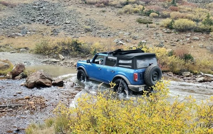 Colorado maiden voyage for a Black Diamond Bronco