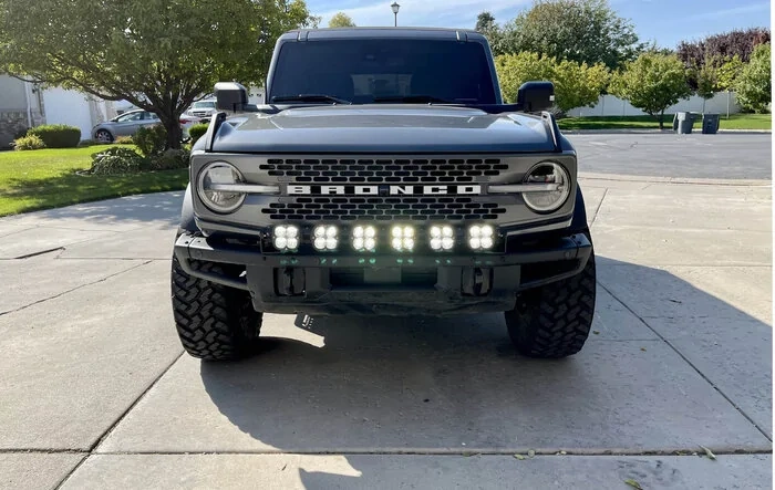 Installed Baja designs 6 XL linkable kit