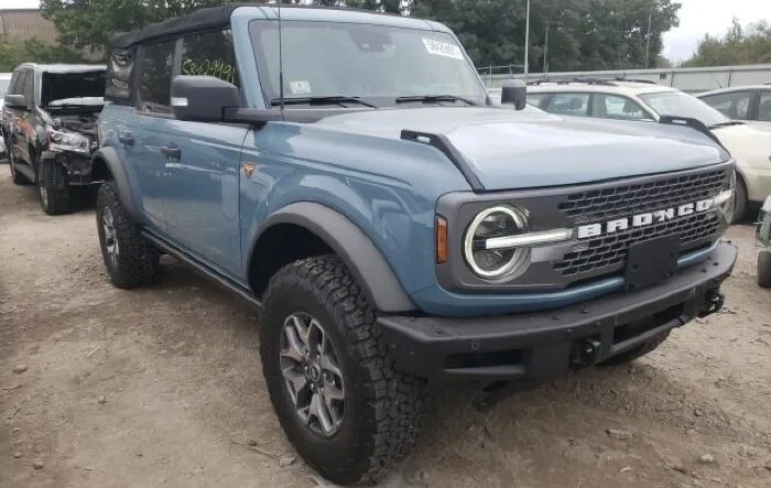 Is This the First Salvage 2021 Bronco?